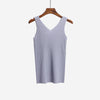 New Women Solid Tank Tops Shirts Girls' Ice Silk Knitted Vest Tank Fem Casual Sleeveless Summer Tops Ladies' Sexy Tanks