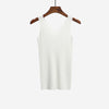 New Women Solid Tank Tops Shirts Girls' Ice Silk Knitted Vest Tank Fem Casual Sleeveless Summer Tops Ladies' Sexy Tanks