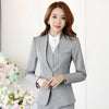 New autumn winter women long-sleeve v-neck blazer plus size  fashion office formal female jacket coat Feminin work wear