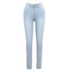 Sexy Girls Plus Size Pants XXXL Women Skinny Denim Jeans Classic High Waist Washed Slim Pants Tights Pencil Trousers female