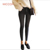 Slim High Waist Jeans Woman Female Casual Denim Trousers Women Skinny Pencil Pants Full Length Spodnie Damskie Jeans WICCON