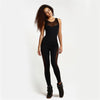 2022 Sporting Skinny Bodysuit Fashion Bandage Slim Playsuit Women  Macacao Elasticity Fitness backless Jumpsuit
