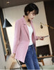 Spring Autumn Korea Plus Size Women Business Suits All-match Women Blazers Jackets Short Slim Long-sleeve Blazer Women Suit