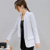 Spring Autumn Korean Long Sleeve No Buckle Small Suit Jacket Blazer Women  Office Lady