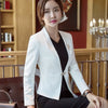 Spring Autumn Long sleeve Professional Small Suit Blazer Ladies Formal Work Korean Style Solid Color Casual Blazer