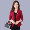 Spring Autumn New Ladies Slim  Work Wear Suits Coats Women Large Size Casual Long Sleeve One Button Blazers Jackets L1535