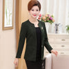 Spring Autumn New Middle-Aged Women Jacket Coat  Fashion Women Suits & Blazers Slim High Quality Blazer T14