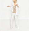 Spring Fashion Red Blazer Women office Puff Sleeve Workwear Blazer Three Quarter Ladies Blazer feminino