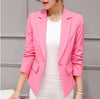 2022 Spring New Women Blazer Jacket Fashion Slim Korean Females Small Suit Coat Long sleeve Casual Temperament Tops WLX1075