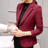 2022 Spring New Women Blazer Jacket Fashion Slim Korean Females Small Suit Coat Long sleeve Casual Temperament Tops WLX1075