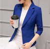 2022 Spring New Women Blazer Jacket Fashion Slim Korean Females Small Suit Coat Long sleeve Casual Temperament Tops WLX1075