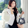2022 Spring New Women Blazer Jacket Fashion Slim Print Female Suit Coat Long sleeve Short Feminino Tops Korean Outerwear WLX1066