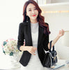 2022 Spring New Women Blazer Jacket Fashion Slim Print Female Suit Coat Long sleeve Short Feminino Tops Korean Outerwear WLX1066