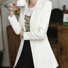 Spring Summer Blazer Women New 4 Colors One Button Green Black White Jacket Womens Slim  England Blazers Feminino