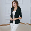 Spring Women Coat Jacket Blazers Female Long Sleeve Coat Women Single Button Coats Female Jacket Blazers Feminino CM2142