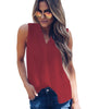 Summer Chiffon Womens Tops Blouses Plus Size Casual Loose Female Sleeveless Blouse Shirts Ladies Sexy V Neck Blouses Tops