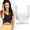 Summer Fashion Sexy Bustier Crop Top Women Hollow Out Bandage Tops Ladies Vest Female Halter Top Black White 31