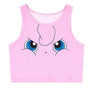 Summer Harajuku Sexy Girls Cosplay Costu Pokemon Go Pocket Monster Sailor Moon Crystal Crop Tops Vest Tank Tops Shirt