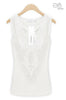 2022 Summer Women Blouses Casual Lace Crochet Blouse Slim Sleeveless Blusas Feminina Tops Shirts Plus size
