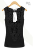 2022 Summer Women Blouses Casual Lace Crochet Blouse Slim Sleeveless Blusas Feminina Tops Shirts Plus size
