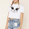 2022 Summer Women Blouses Casual Short Sleeve Tops Tees O-neck Blusas Vogue Print Blouse Shirt Plus Size Blusa Feminina