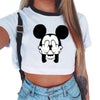 2022 Summer Women Blouses Casual Short Sleeve Tops Tees O-neck Blusas Vogue Print Blouse Shirt Plus Size Blusa Feminina