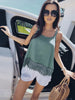 2022 Summer Women New Casual Sleeveless Strap Loose Ladies Shirts Lace O-Neck Off Shoulder Female Blouse Elegant strapless Tops