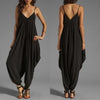 2022 Summer Women sleeveless V Neck Harem Rompers and Jumpsuits Casual Loose Club Streetwear Overalls