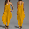 2022 Summer Women sleeveless V Neck Harem Rompers and Jumpsuits Casual Loose Club Streetwear Overalls