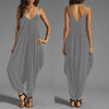 2022 Summer Women sleeveless V Neck Harem Rompers and Jumpsuits Casual Loose Club Streetwear Overalls