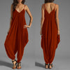 2022 Summer Women sleeveless V Neck Harem Rompers and Jumpsuits Casual Loose Club Streetwear Overalls