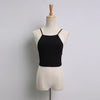 2022 Summer women summer lace up crop Bustier Top Women strappy Elastic Tube Tank Tops Knit female Sexy Camis Crop Tops 8 Colors