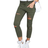 Trousers Women White Pants With High Waist Ripped Jeans For Women Denim Plus Size Black Mom Female Boyfriend Jeans Woman