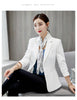 2023 Women Blazers Slim Office Ladies Elegant Single Breasted Solid Blazer Korean Casual Womens Coat Simple Soft