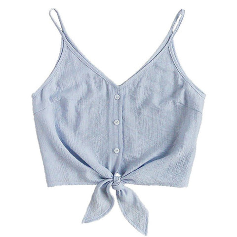 2022 Women Blouse Fashion Shirts Women Button Sleeveless Crop Print Tops Vest Tank Shirt Blouse Tops
