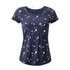 Women Blouses Summer Tops Womens Clothing Sundress Loose Short Sleeve Star Printed Casual Shirt Blouse Tops