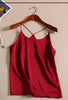 Women Camis Silk Top Women Camisole 3XL Plus Size Summer Sexy Sleeveless Vest Slim White Crop Halter Top Roupas Femininas