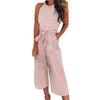 Women Summer Bodysuit Ruffles Sleeveless Striped Rompers Womens Jumpsuit Women Jumpsuit Combinaison Femme Loose Playsuit