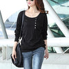 2022 Women Winter Casual Autumn Blouse Shirt Tee Tops