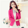 korean Blazer Women New Arrivals Ladies Blazers Sleeve Long Office Suit Jackets Female Blue Purple Gray Blaser Femme PZ145
