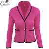 ladies Blazer Plus size s-6xl Europe Style wind casual long sleeve fashion Slim thin temperament suit jacket