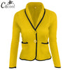 ladies Blazer Plus size s-6xl Europe Style wind casual long sleeve fashion Slim thin temperament suit jacket
