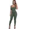 new Summer Sleeveless Backless Sexy Combinaison Bodycon Stripe Long Pants Rompers Womens Jumpsuits Spaghetti Strap Overalls