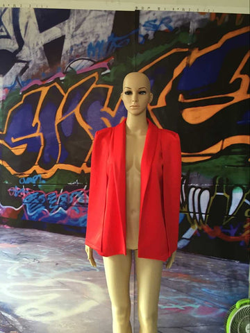 quick sell women blazers new arrive fall red color small thin suit long sleeves 9561