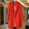 spring and autumn new suit female long sleeve large size women blazers orange plus size 3XL jacket suit jacket