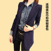 spring new arrival blazer women jacket slim Black female casual blazer Long suit jacket plus size women clothing E507