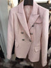 2022 spring new women double breasted slim blazers coat 11 color