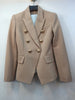 2022 spring new women double breasted slim blazers coat 11 color