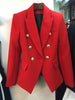 2022 spring new women double breasted slim blazers coat 11 color
