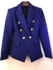 2022 spring new women double breasted slim blazers coat 11 color
